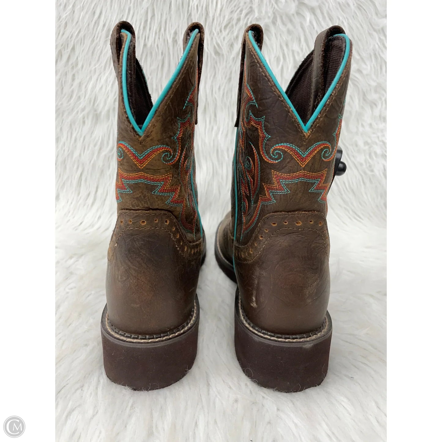 Boots Western By Justin In Multi-colored, Size: 9