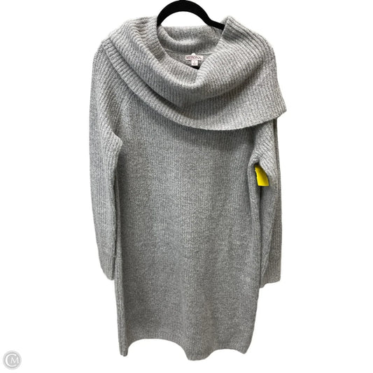 Dress Sweater By Merona In Grey, Size: L