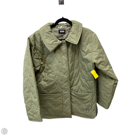 Coat Other By Bass In Green, Size: Xs