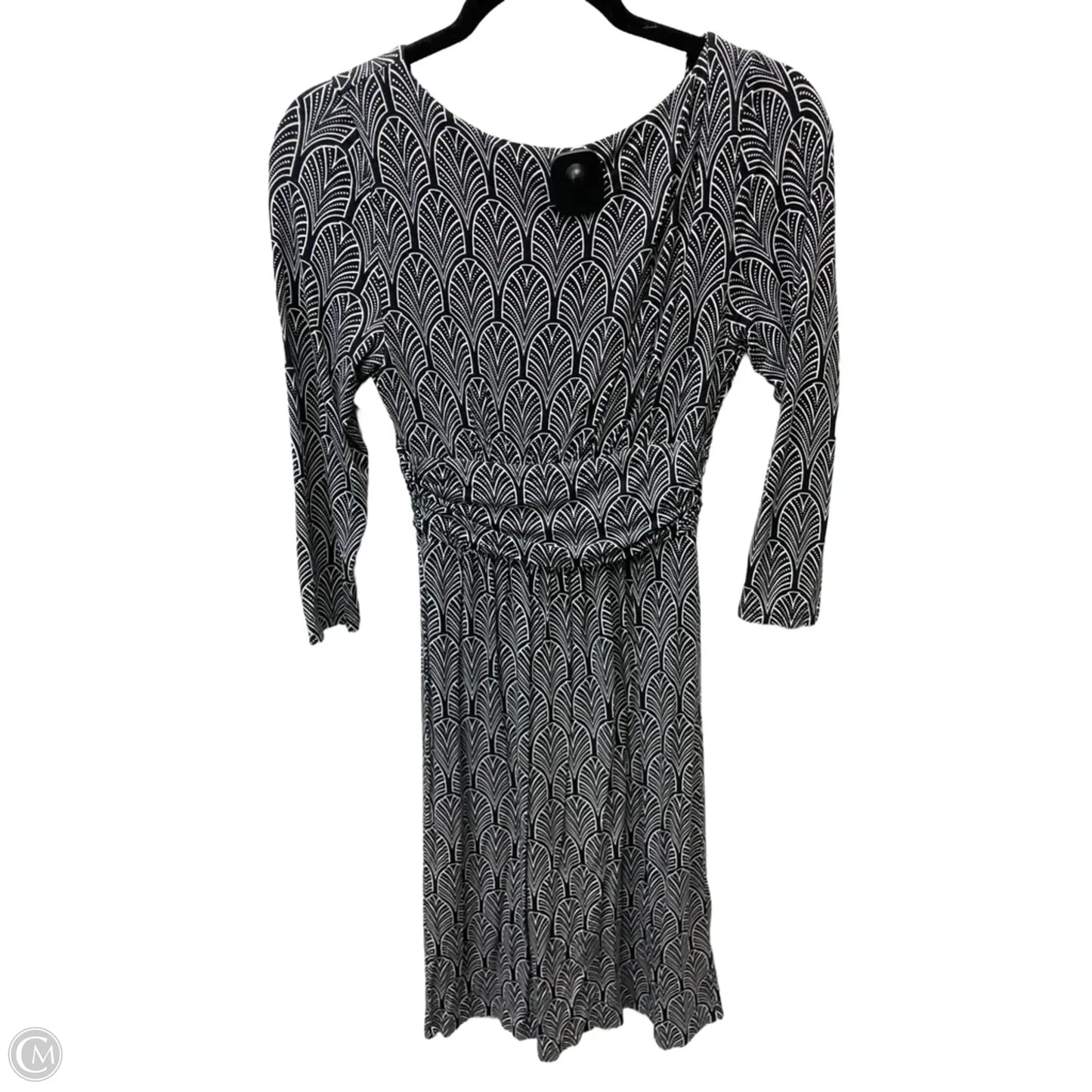 Dress Casual Short By Maeve In Geometric Pattern, Size: S