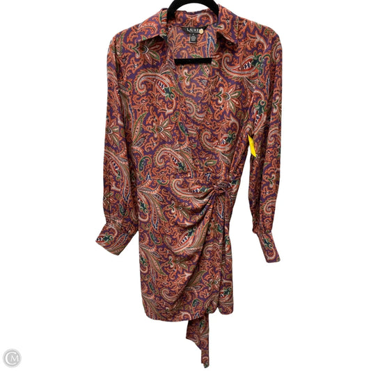 Dress Casual Short By Ralph Lauren In Floral Print, Size: M