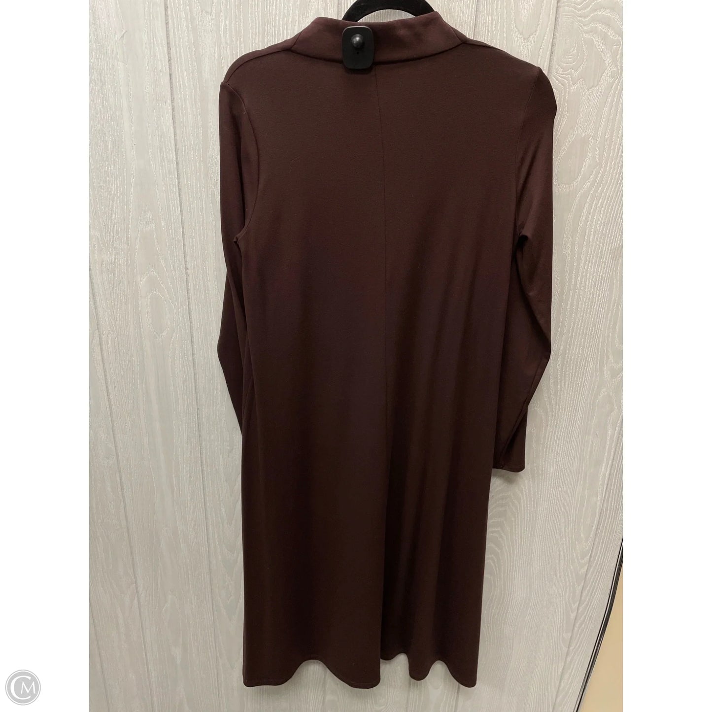 Dress Casual Maxi By Eileen Fisher In Brown, Size: Xs