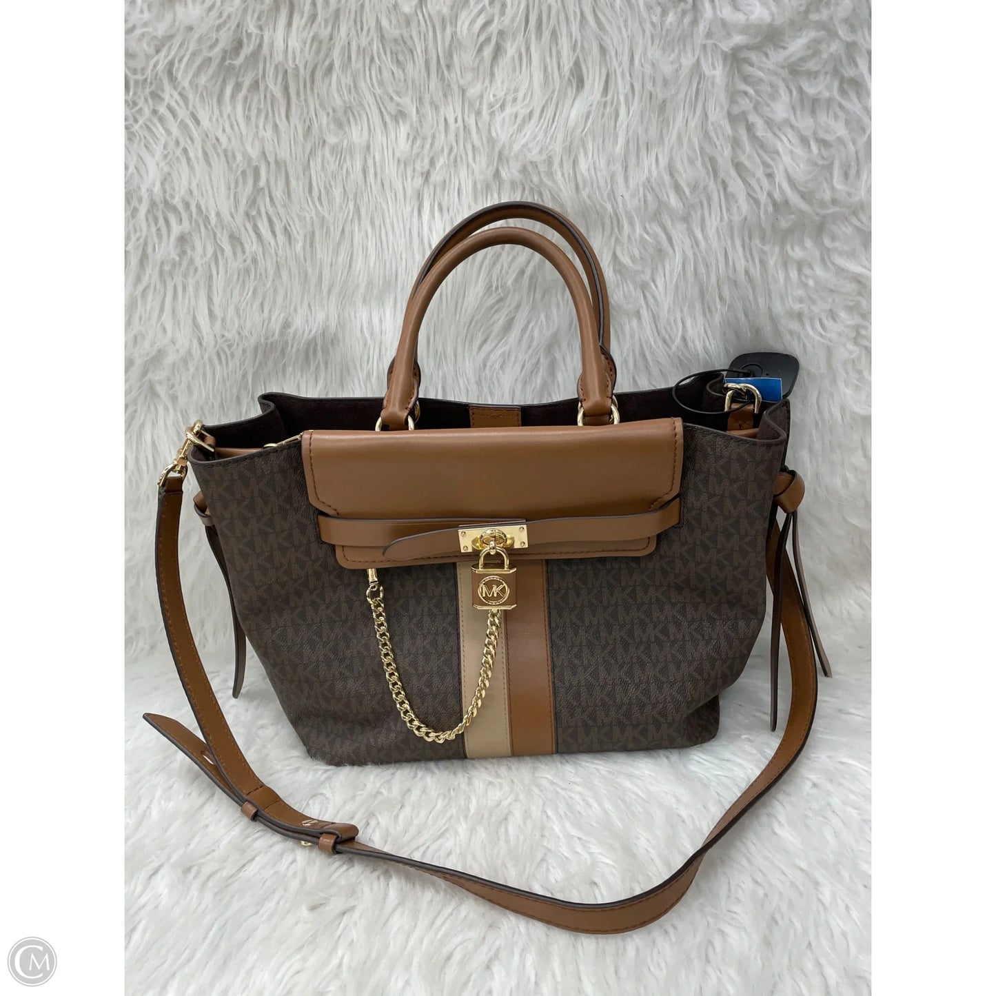 Handbag Designer By Michael Kors, Size: Large