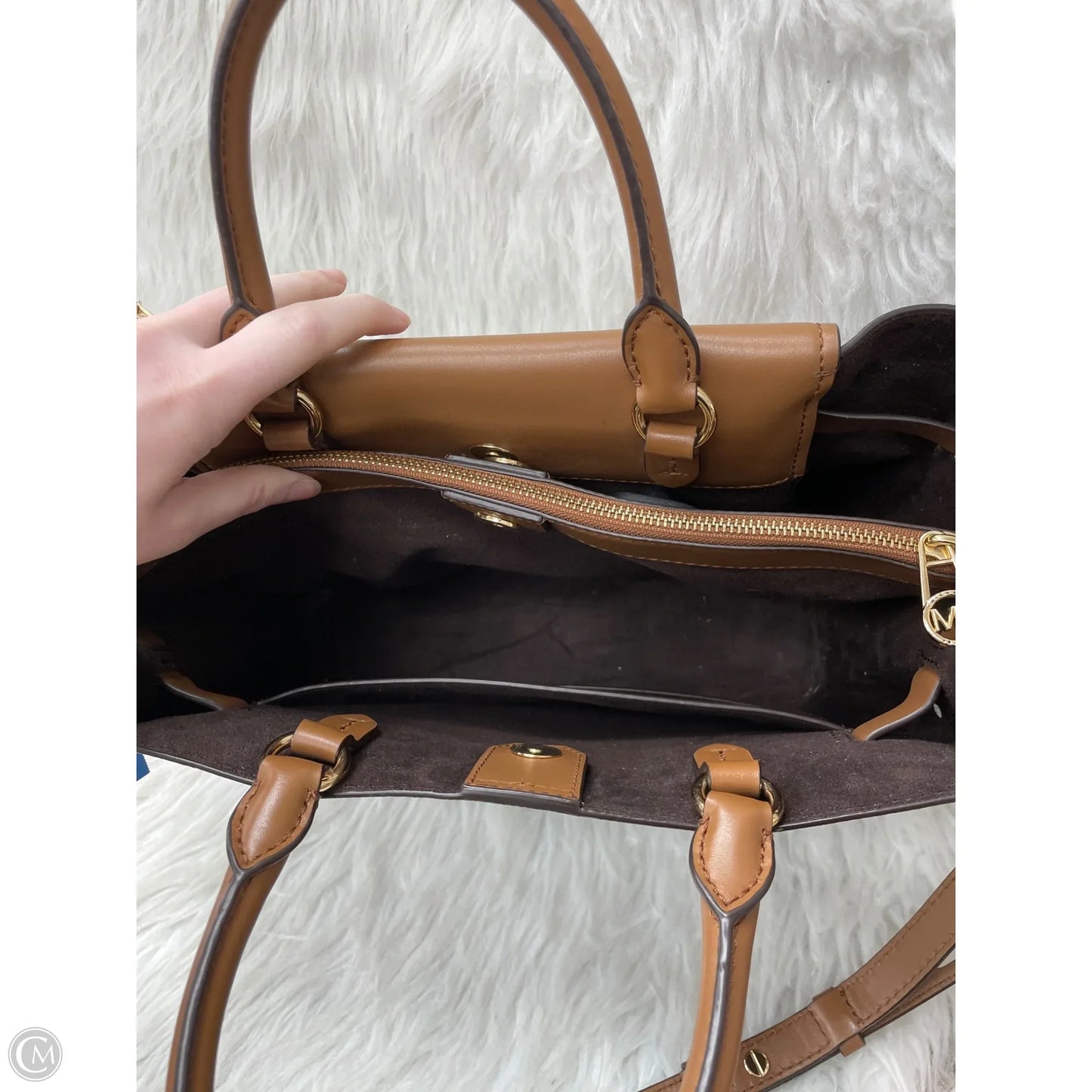 Handbag Designer By Michael Kors, Size: Large