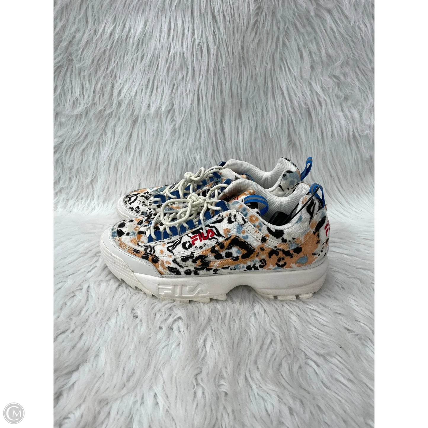 Shoes Sneakers By Fila In Animal Print, Size: 11