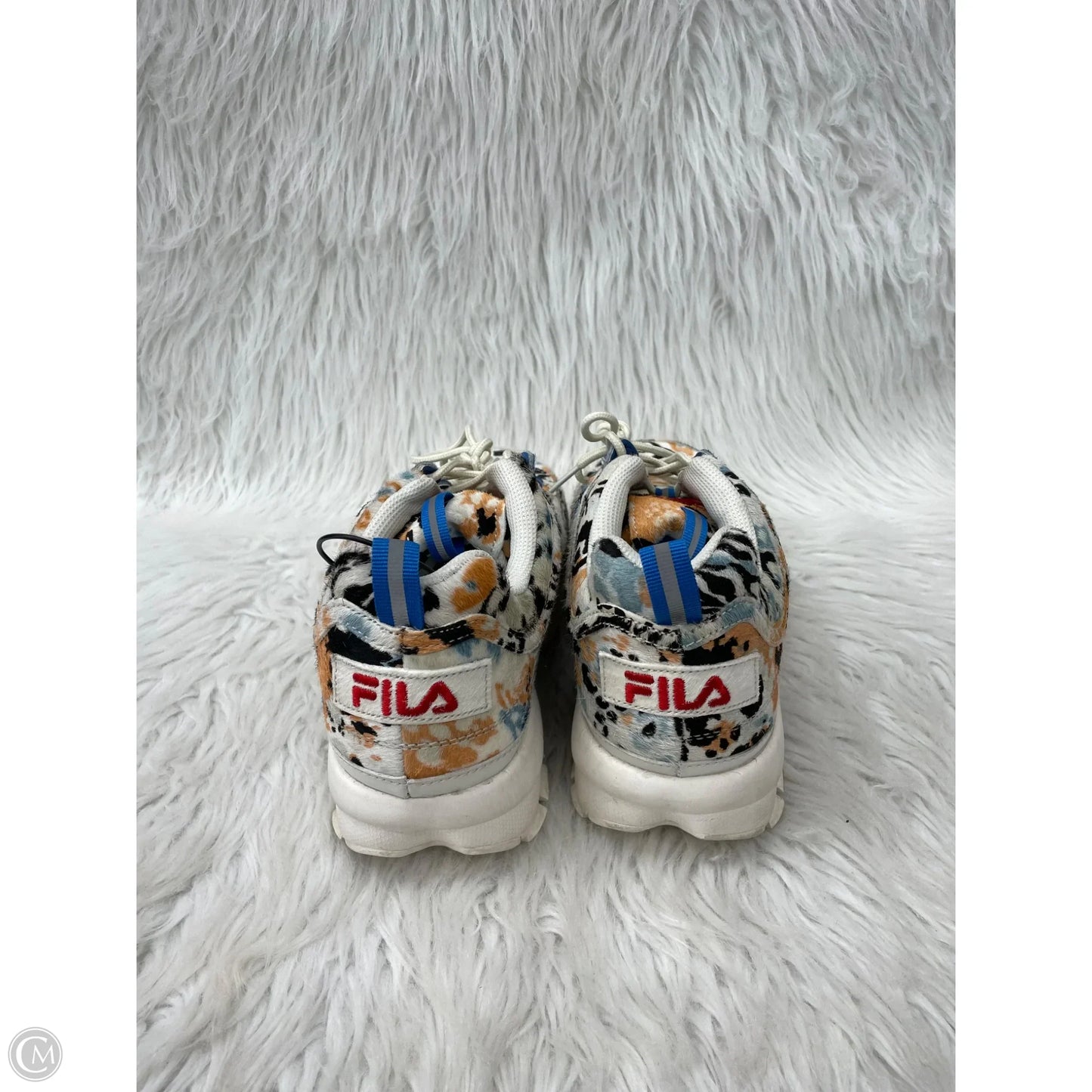 Shoes Sneakers By Fila In Animal Print, Size: 11