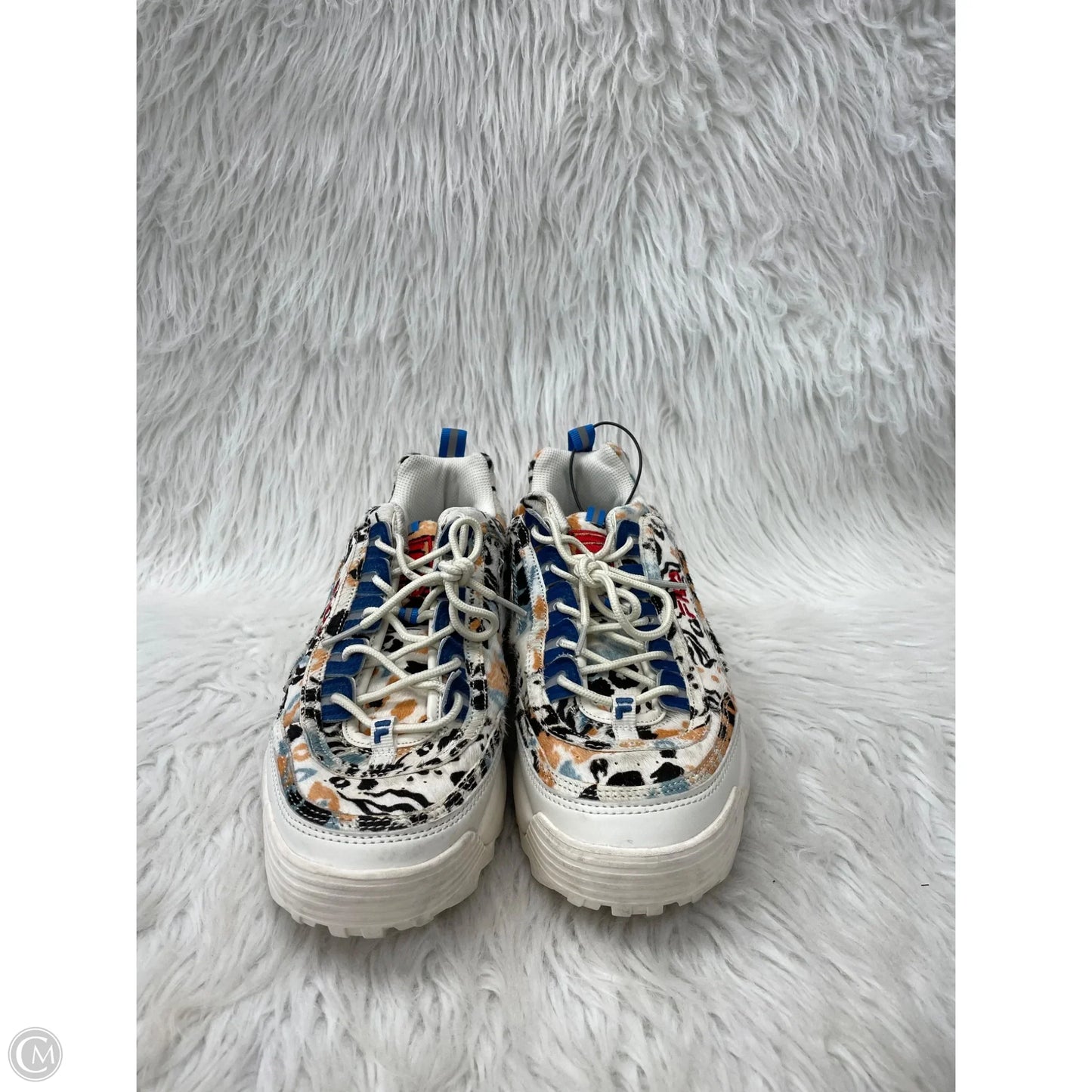 Shoes Sneakers By Fila In Animal Print, Size: 11