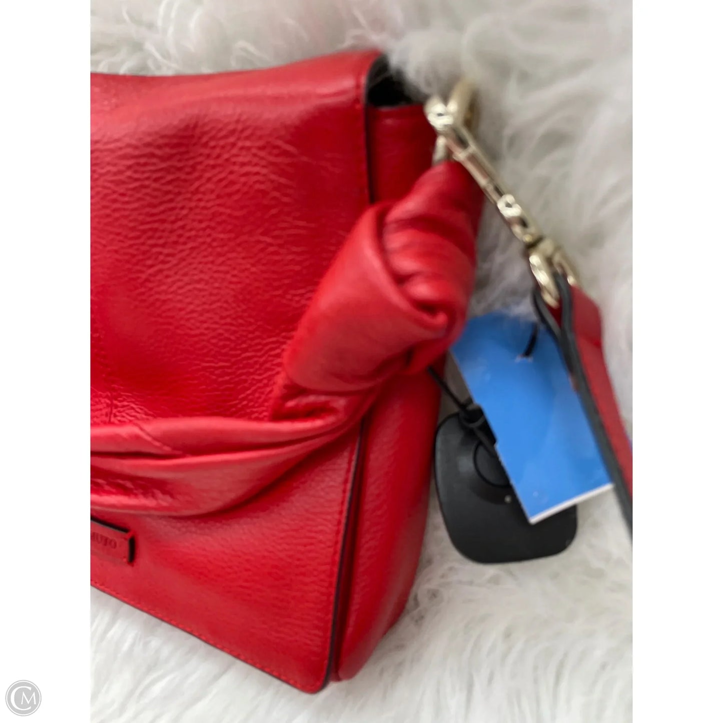 Crossbody Leather By Vince Camuto, Size: Medium