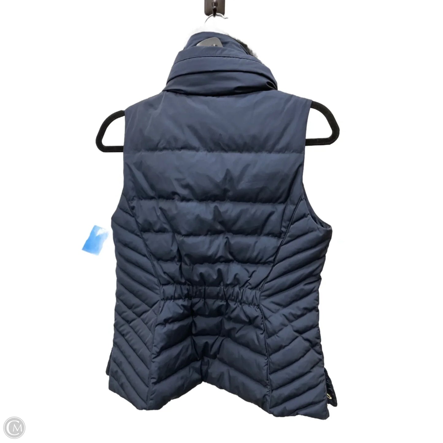 Vest Puffer & Quilted By Talbots In Blue, Size: S