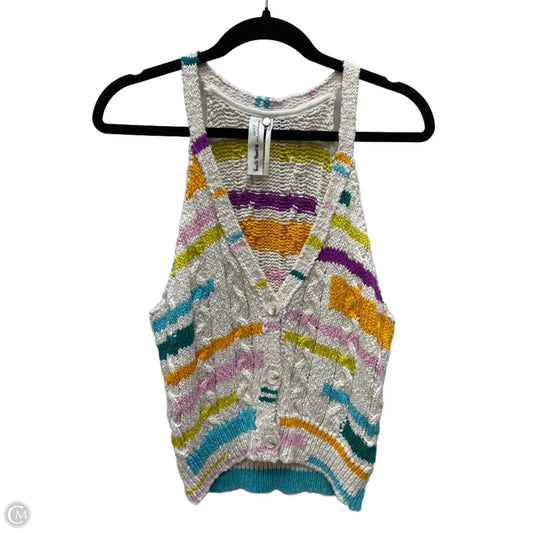 Top Sleeveless By Anthropologie In Multi-colored, Size: L