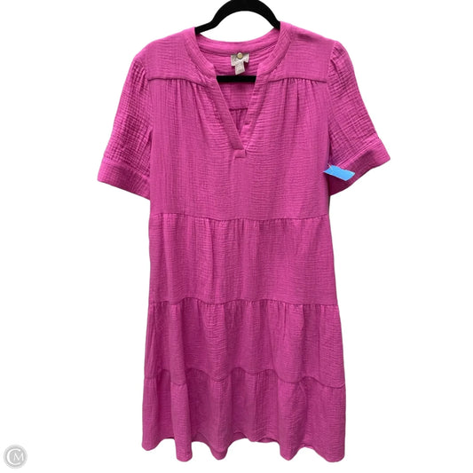 Dress Casual Short By Chicos In Pink, Size: S