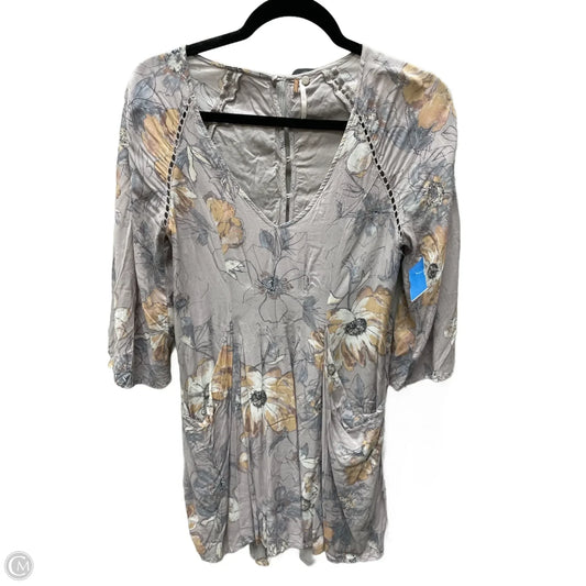 Dress Casual Short By Free People In Floral Print, Size: Xs