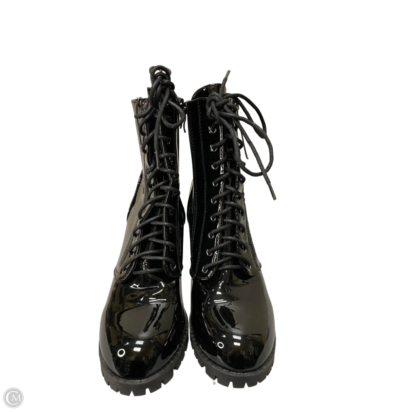 Boots Ankle Heels By Fashion Nova In Black, Size: 10