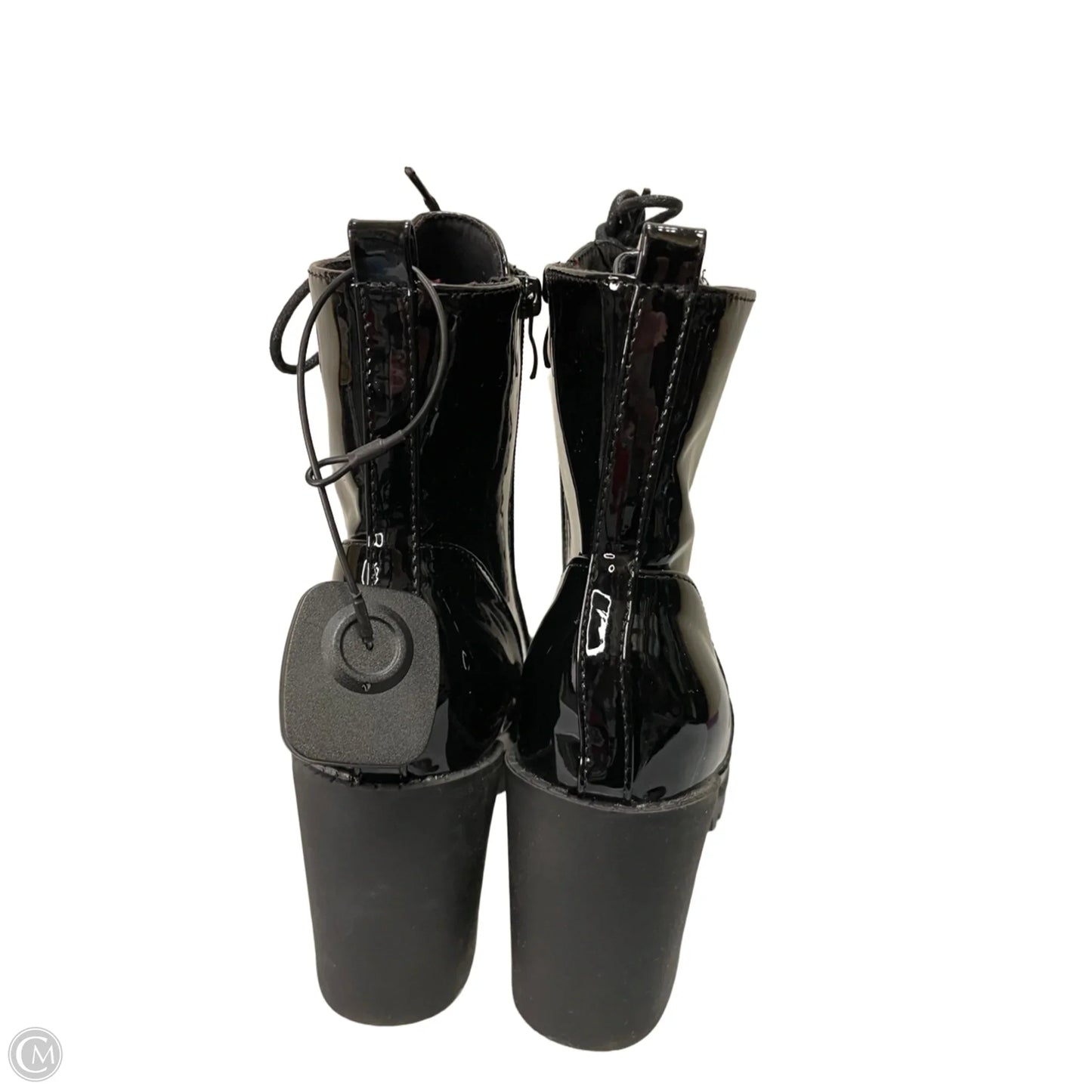 Boots Ankle Heels By Fashion Nova In Black, Size: 10