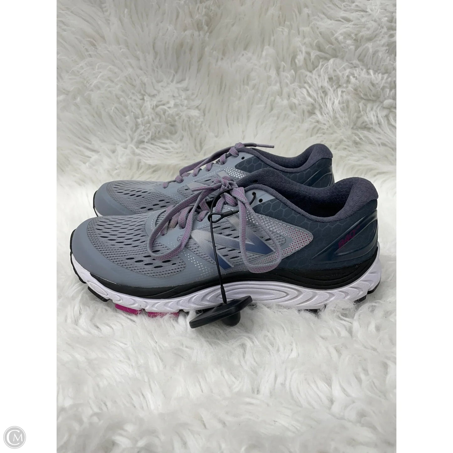 Shoes Athletic By New Balance In Grey & Purple, Size: 9
