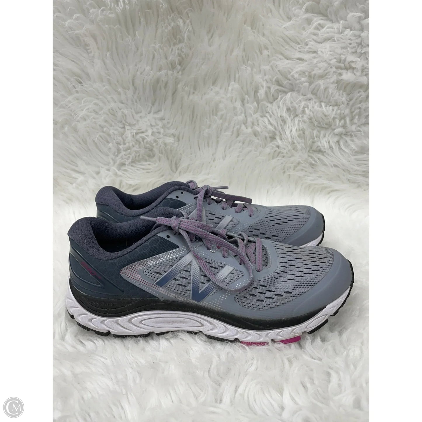 Shoes Athletic By New Balance In Grey & Purple, Size: 9