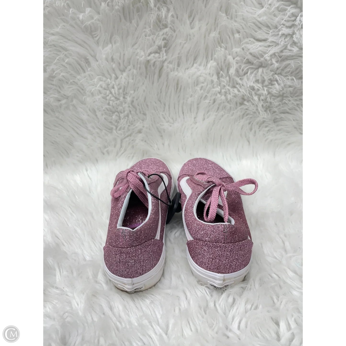 Shoes Sneakers By Vans In Pink, Size: 8.5