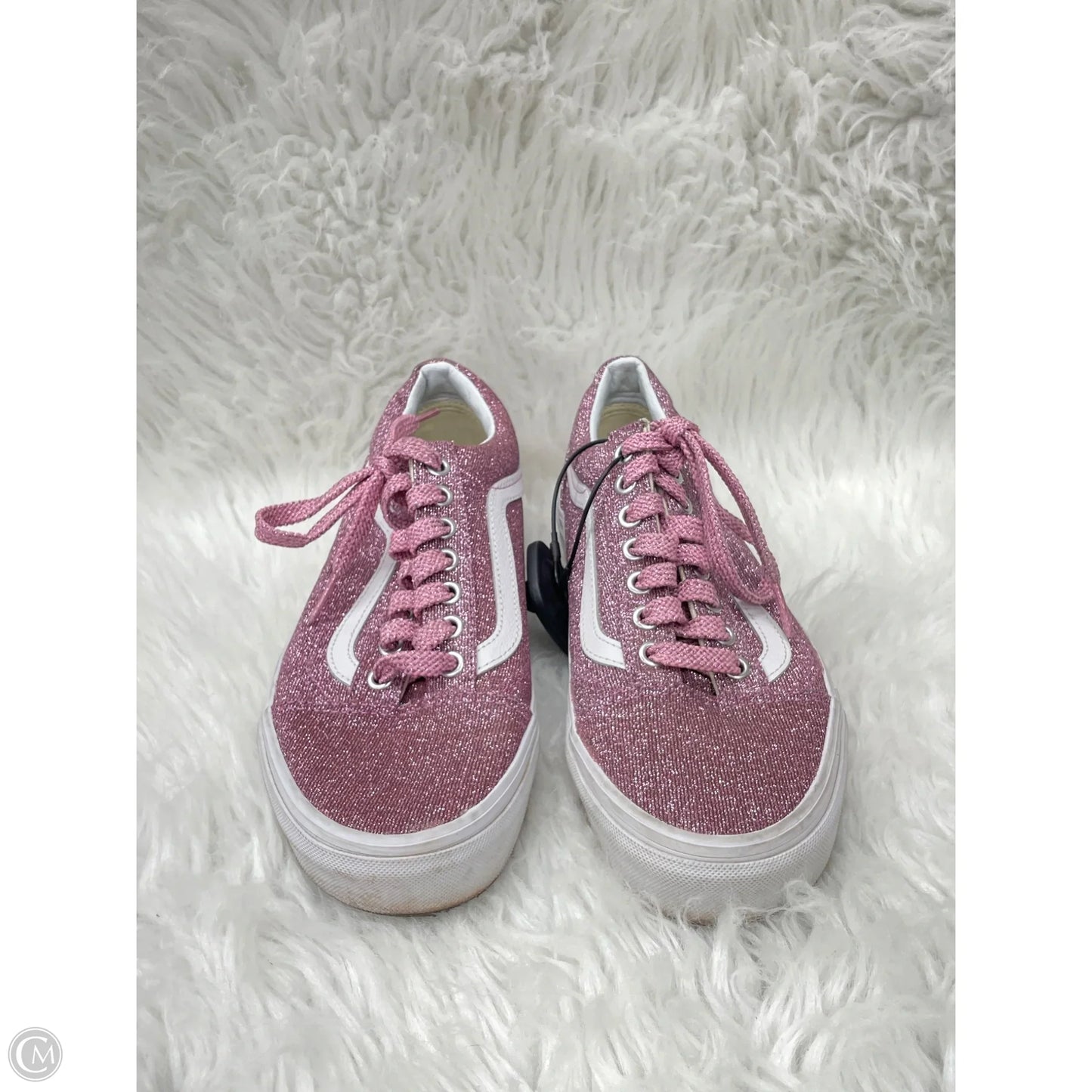 Shoes Sneakers By Vans In Pink, Size: 8.5