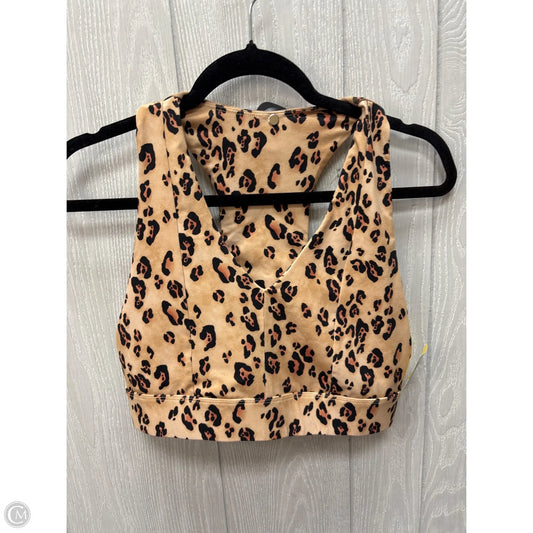Athletic Bra By Fabletics In Animal Print, Size: L