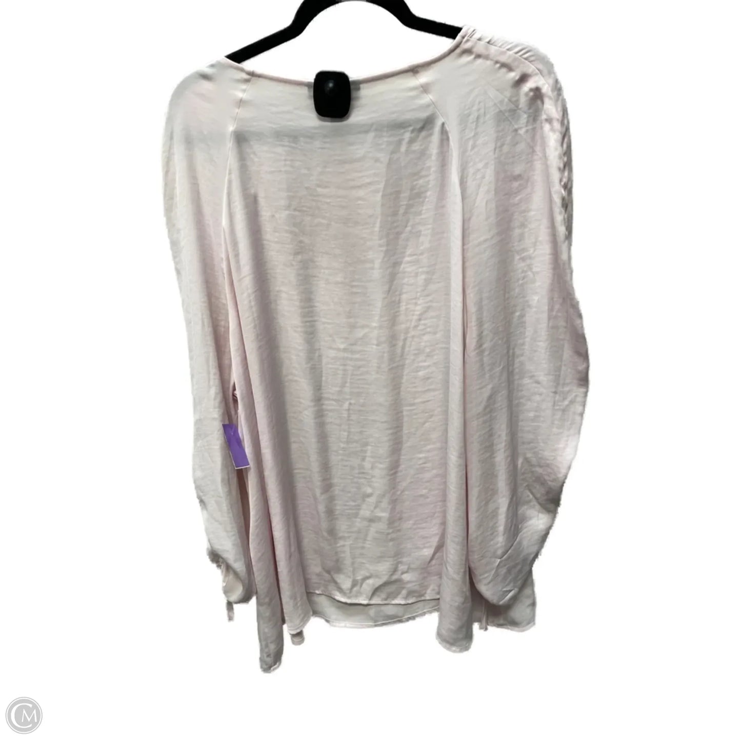 Top Long Sleeve By Lane Bryant In Pink, Size: 3x