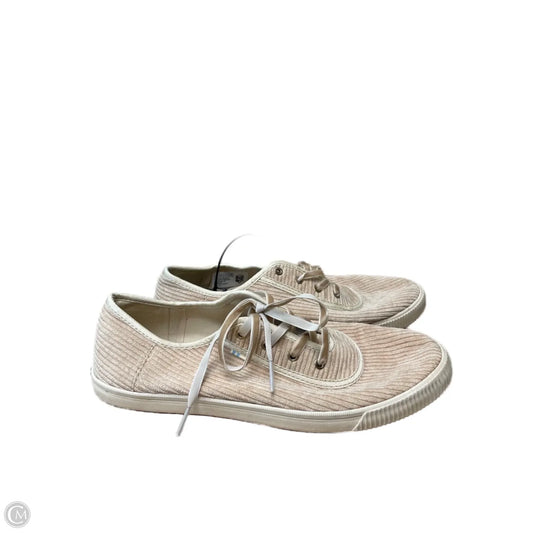 Shoes Sneakers By Toms In Tan, Size: 8.5