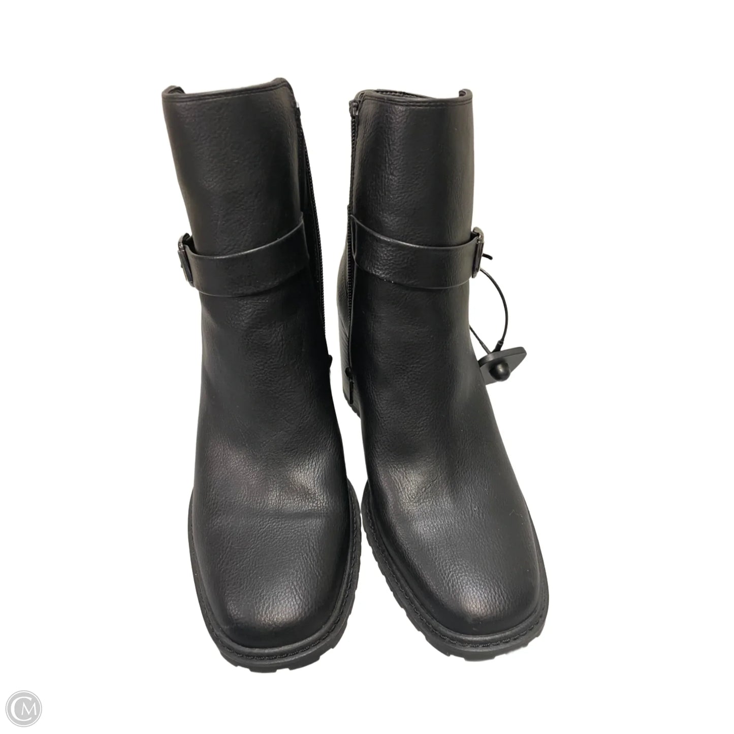 Boots Ankle Heels By White Mountain In Black, Size: 9