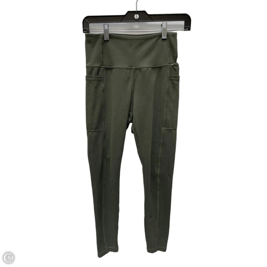 Athletic Leggings By Danskin In Green, Size: S
