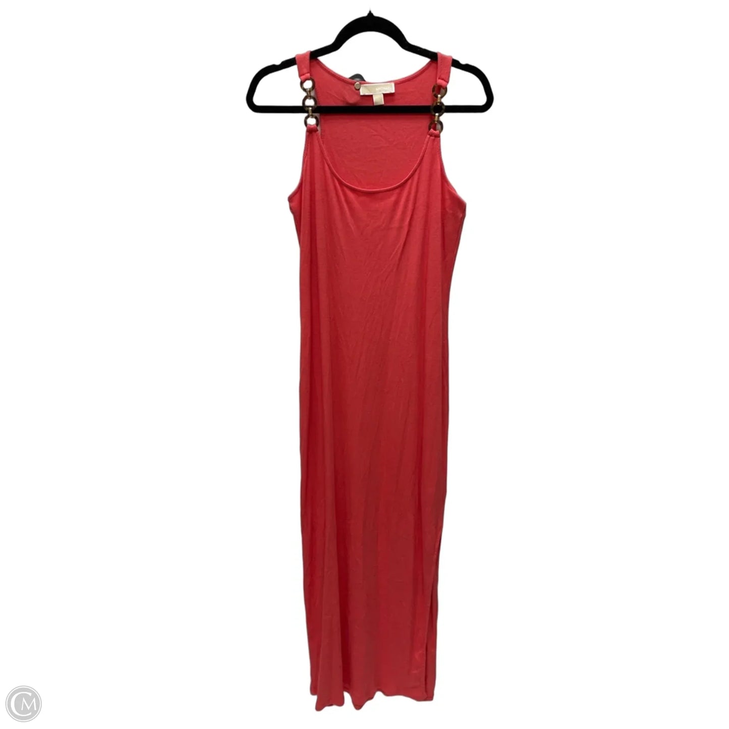 Dress Casual Maxi By Michael By Michael Kors In Pink, Size: L