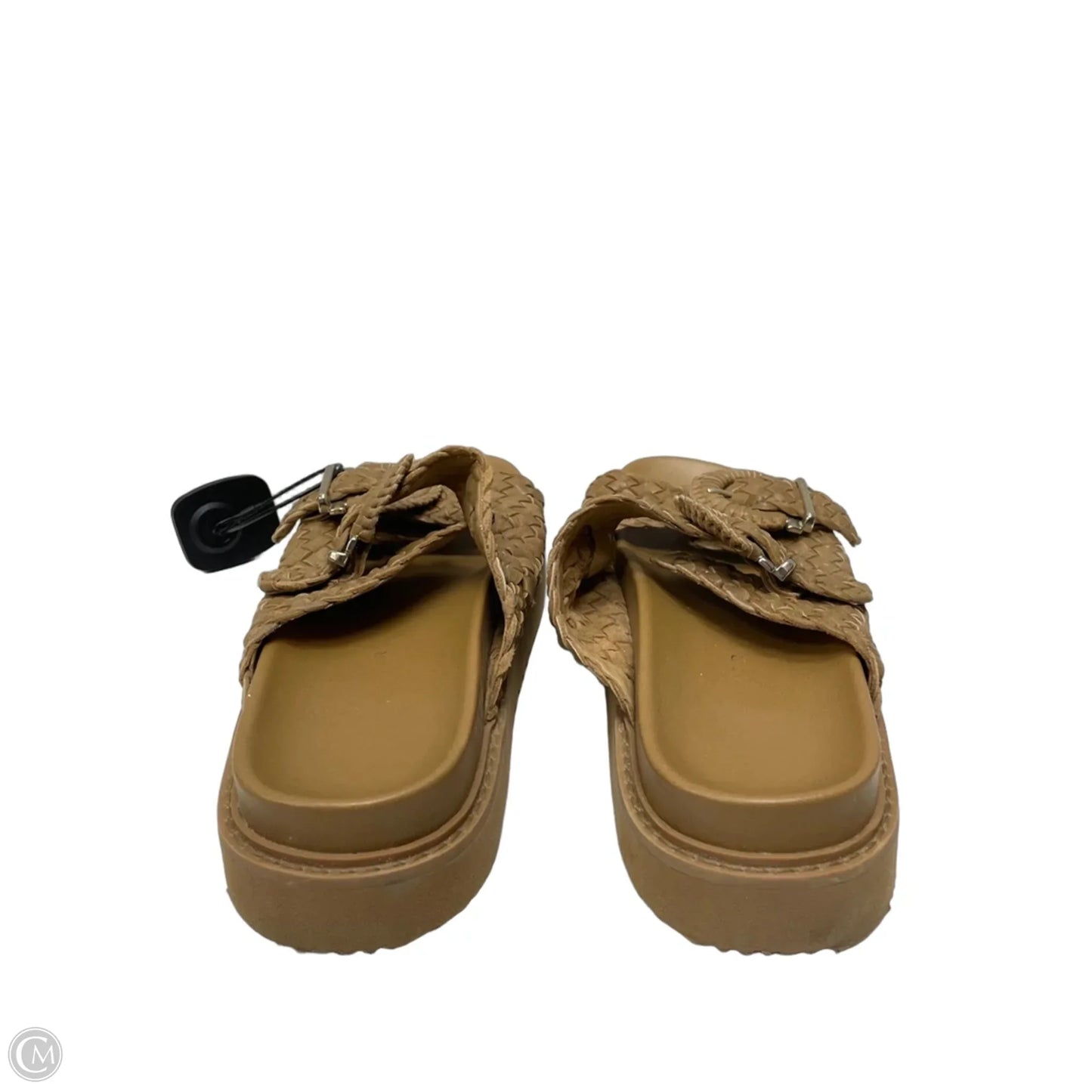 Sandals Heels Platform By Marc Fisher In Brown, Size: 6.5