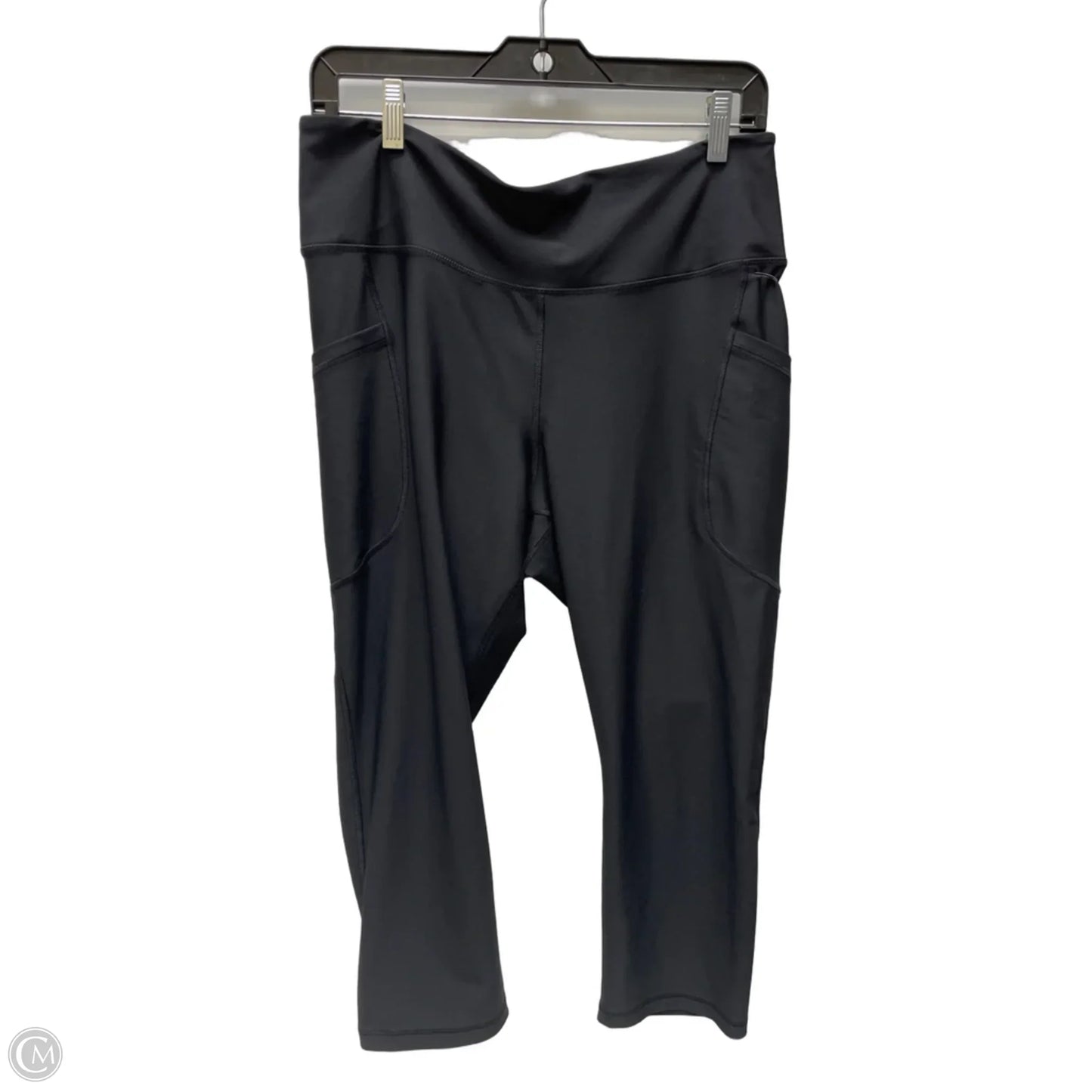 Athletic Capris By Old Navy In Black, Size: Xl