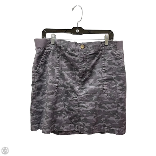 Skort By Lee In Camouflage Print, Size: 16