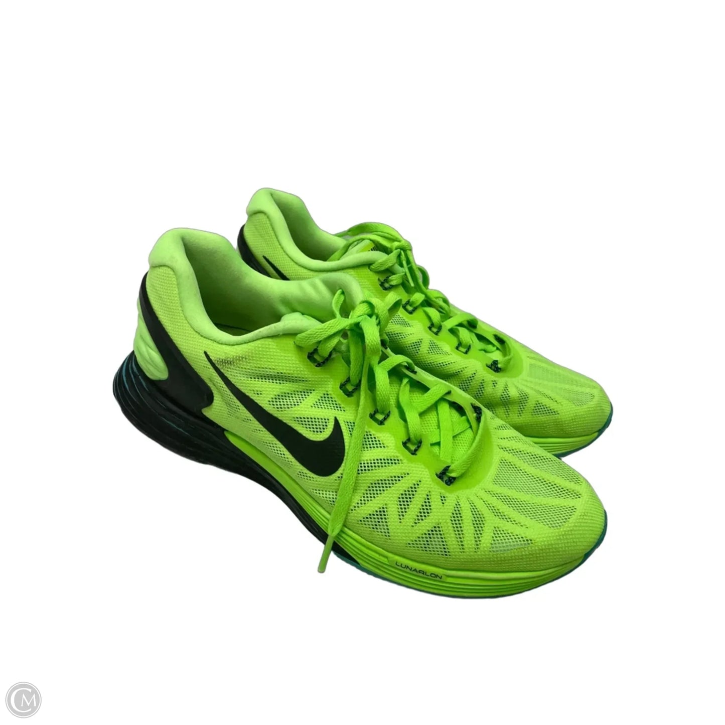 Shoes Athletic By Nike In Green, Size: 9