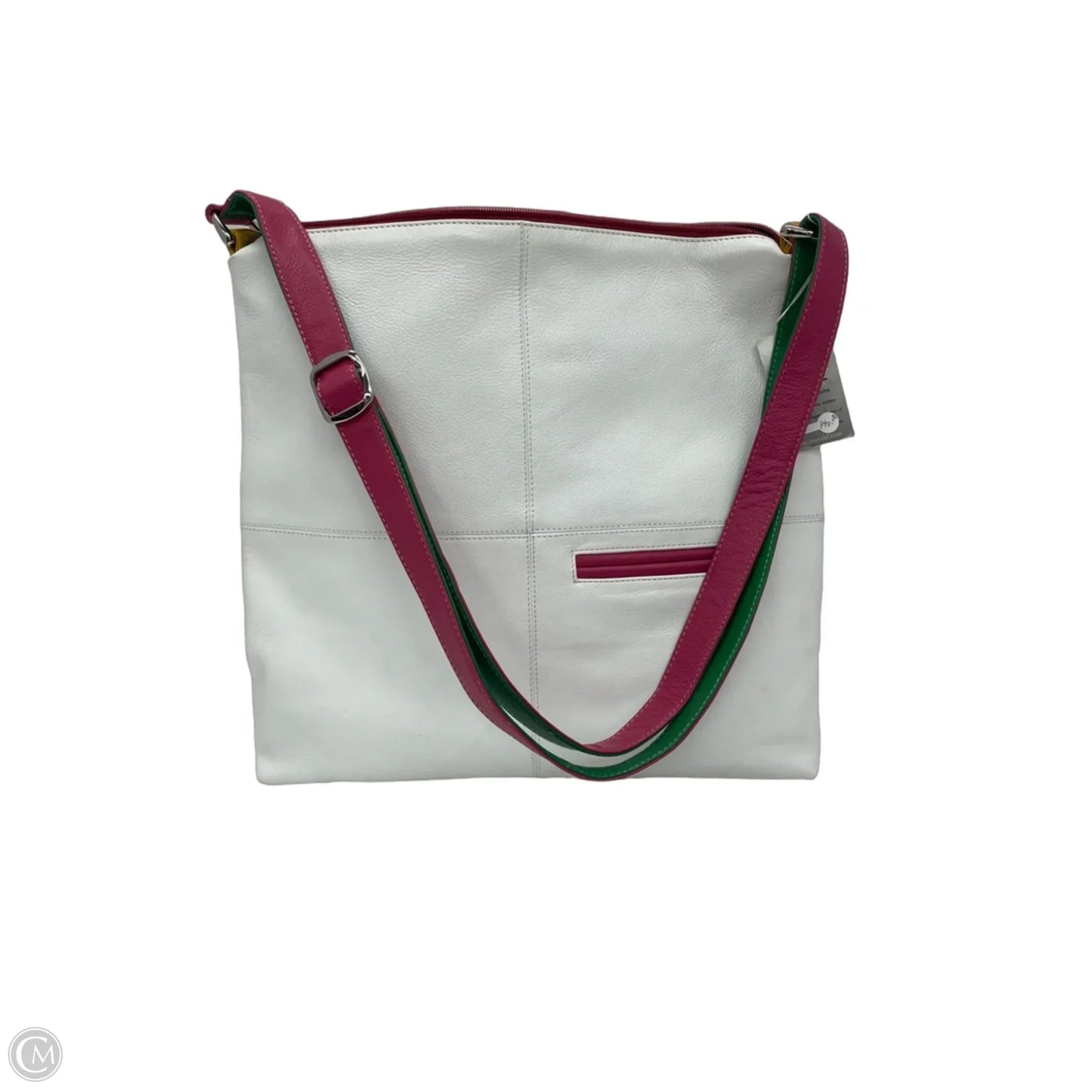 Handbag Leather By Cmb, Size: Large