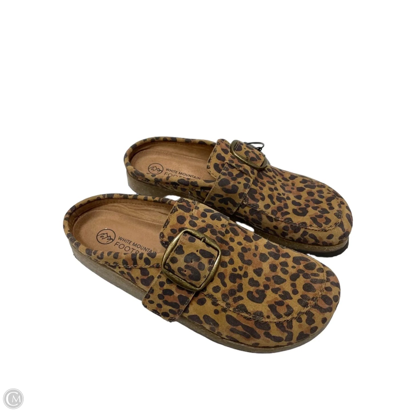 Shoes Heels Platform By White Mountain In Animal Print, Size: 10