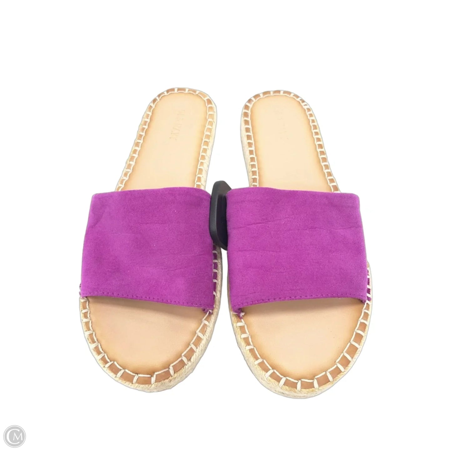 Sandals Flats By Old Navy In Purple & Tan, Size: 9