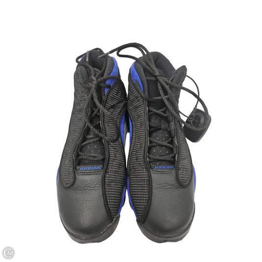 Shoes Sneakers By Nike In Black & Blue, Size: 8.5