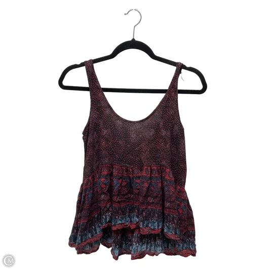 Top Sleeveless By Ecote In Multi-colored, Size: Xs