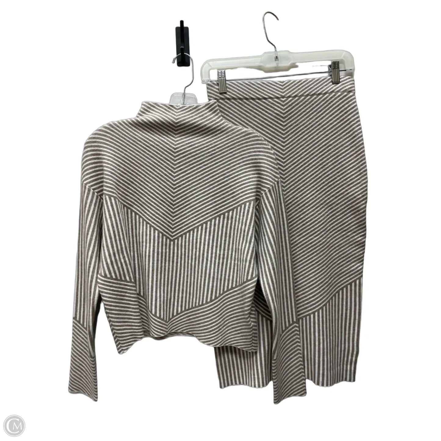 Skirt Set 2pc By Rachel Zoe In Striped Pattern, Size: Xs
