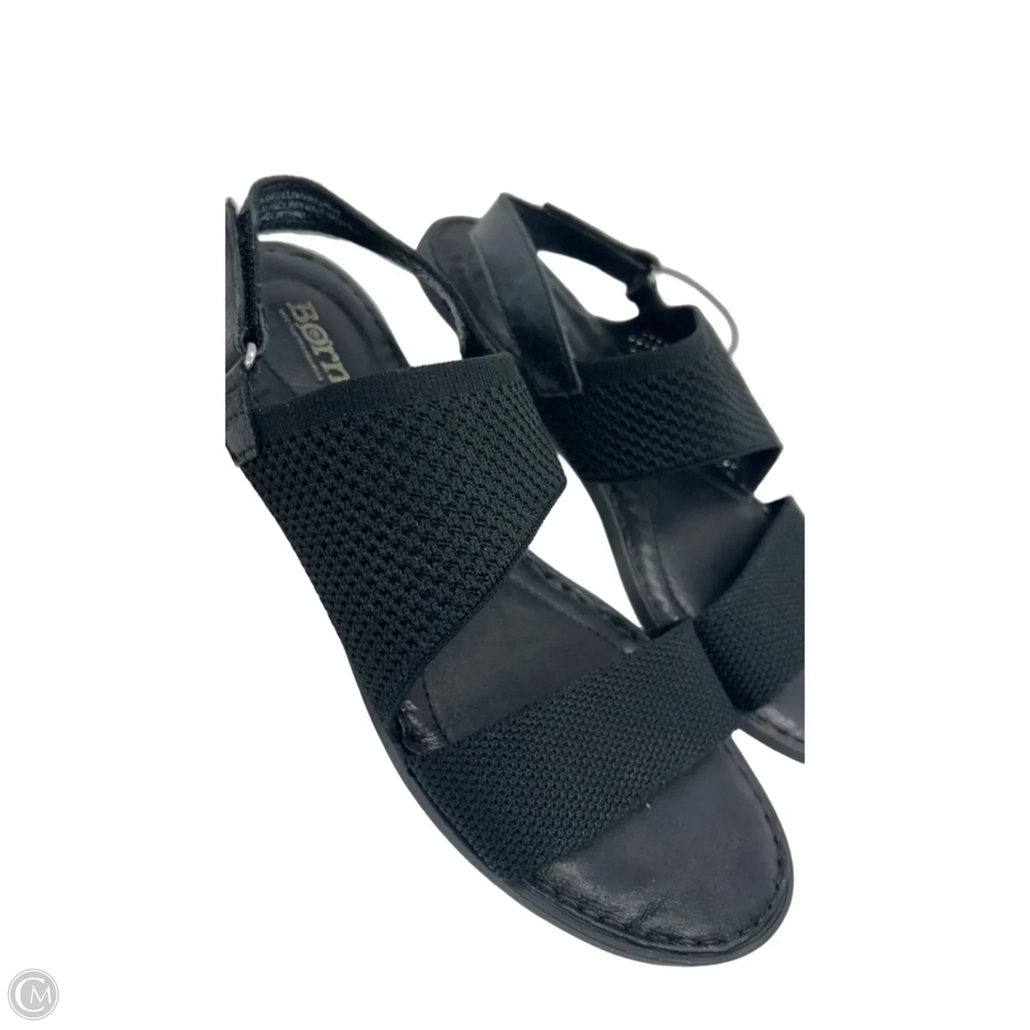 Sandals Flats By Born In Black, Size: 10