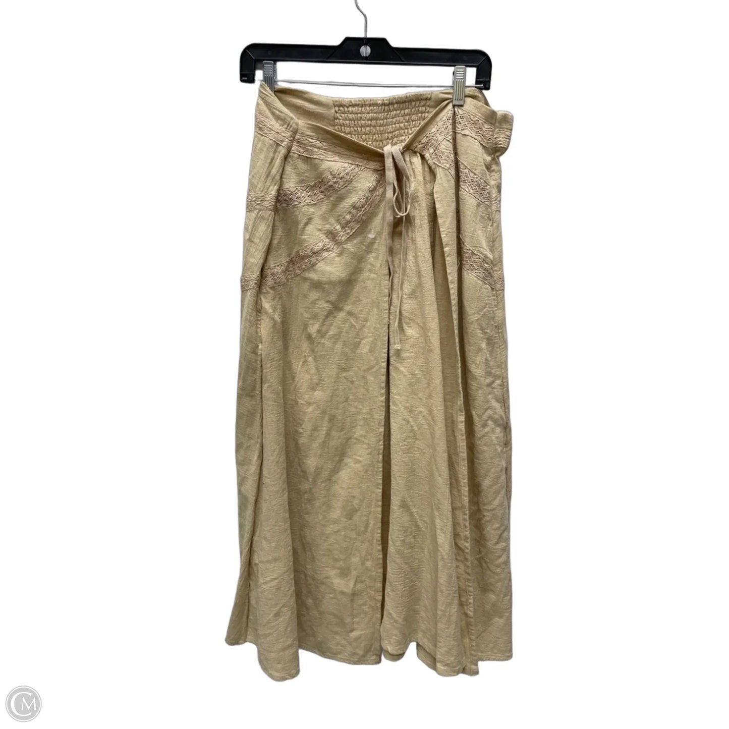 Skirt Maxi By Free People In Tan, Size: 16