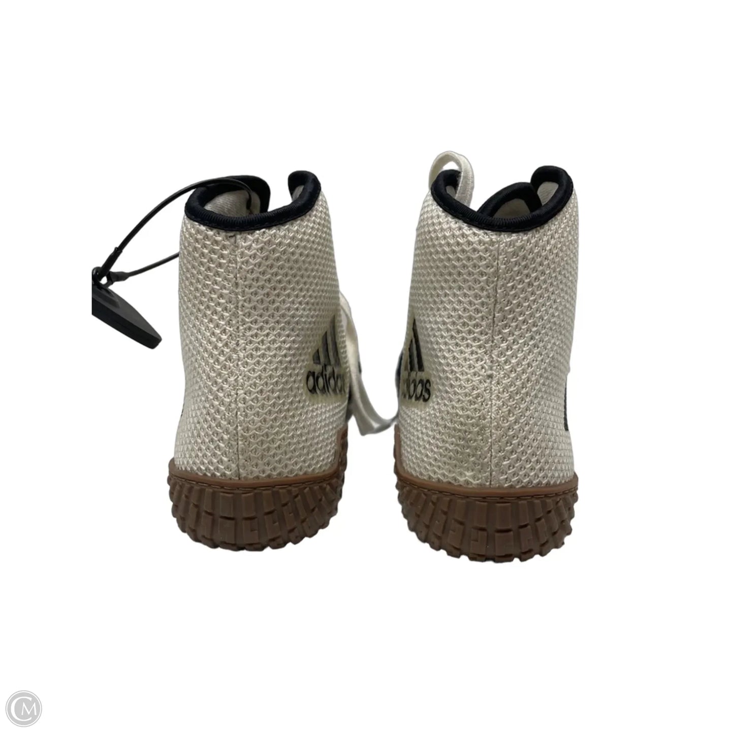Shoes Sneakers By Adidas In Black & Cream, Size: 7.5