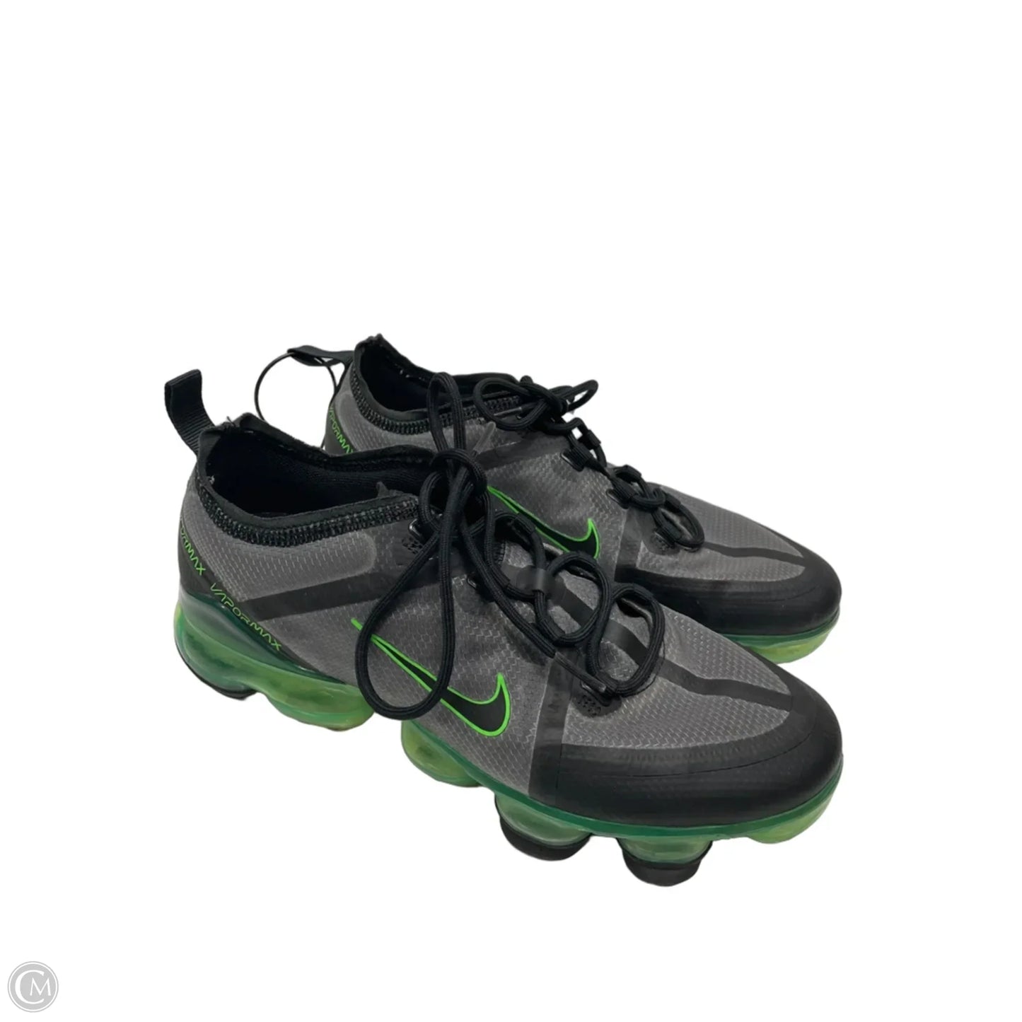 Shoes Athletic By Nike In Green & Grey, Size: 8.5