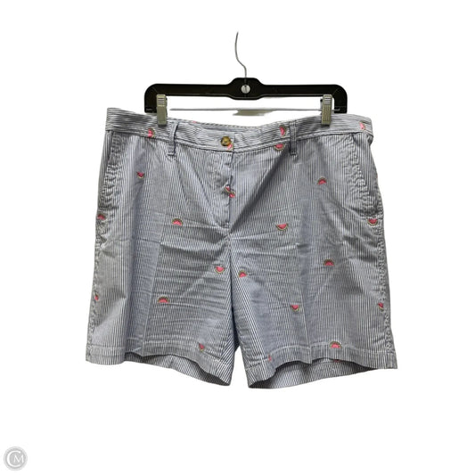 Shorts By Talbots In Striped Pattern, Size: 14