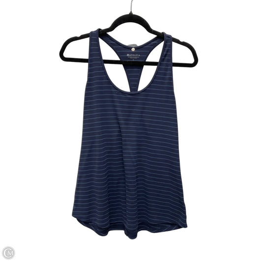 Tank Top By Athleta In Striped Pattern, Size: L