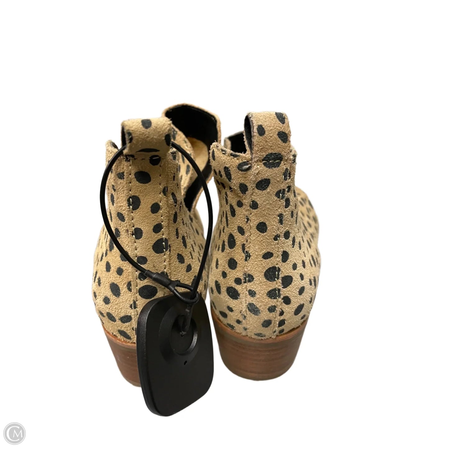 Boots Ankle Heels By Dolce Vita In Animal Print, Size: 8