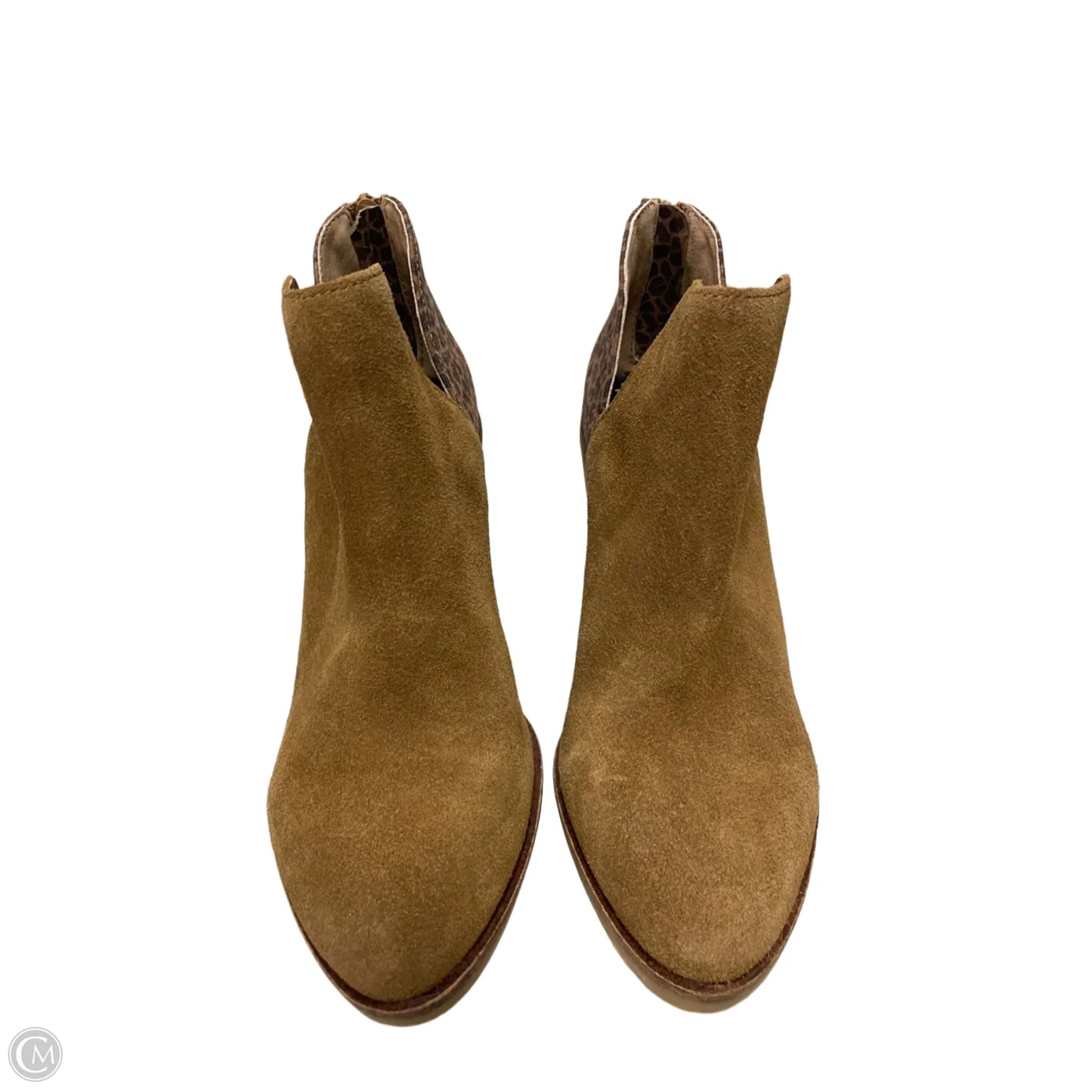 Boots Ankle Heels By Dolce Vita In Tan, Size: 6.5
