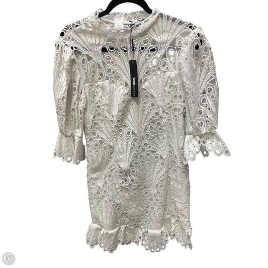Dress Casual Short By Fashion Nova In White, Size: Xl