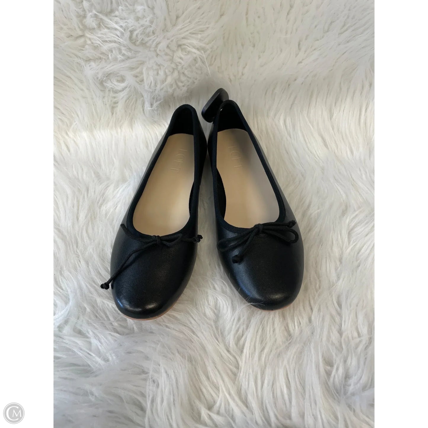 Shoes Flats By Loft In Black, Size: 7.5