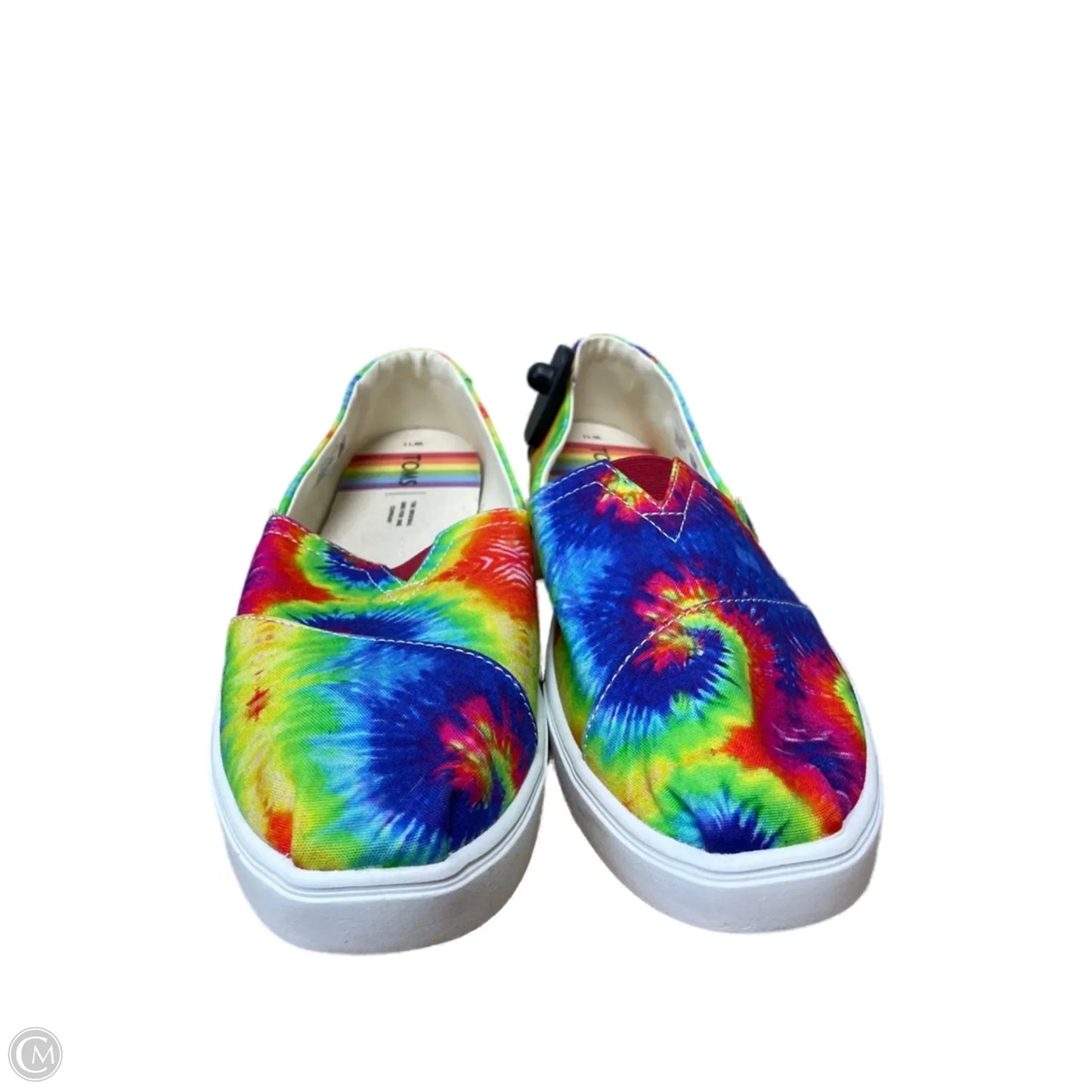 Shoes Flats By Toms In Tie Dye Print, Size: 11