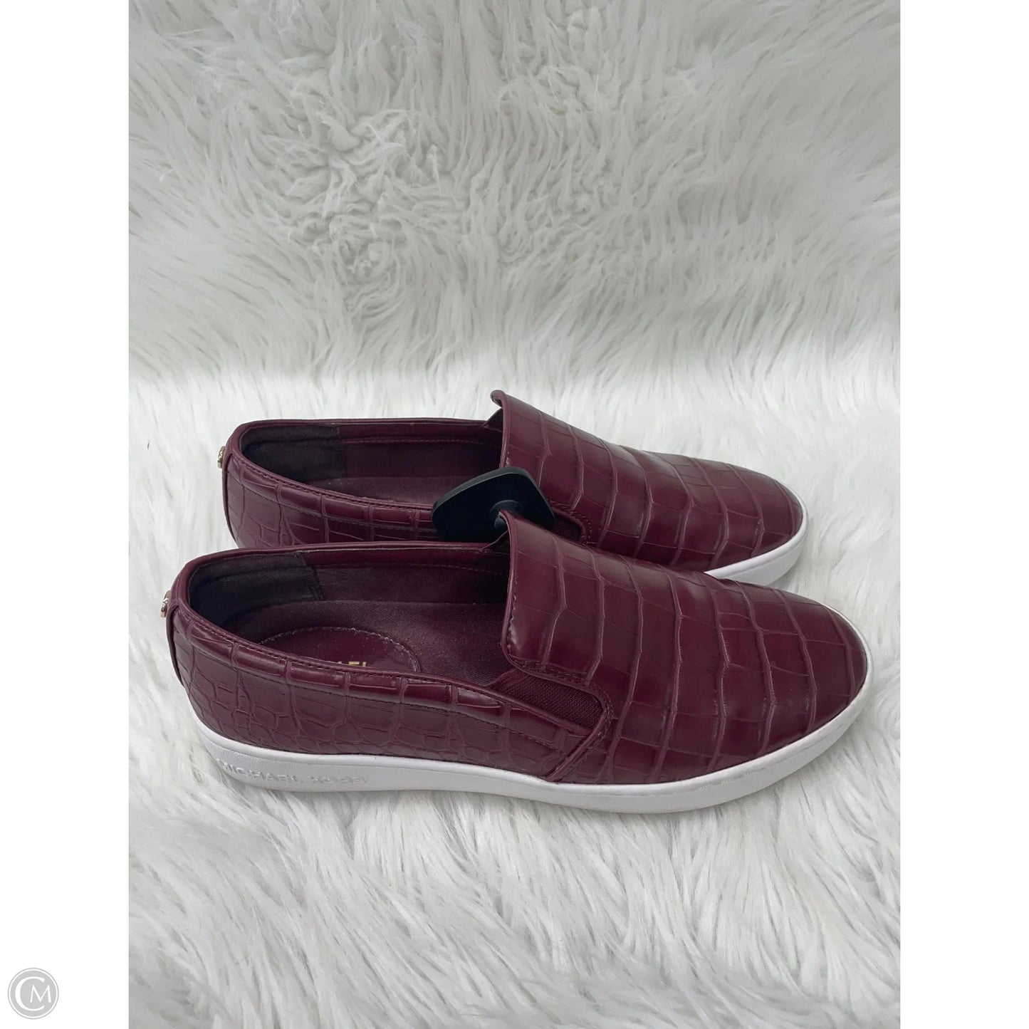 Shoes Designer By Michael Kors In Maroon, Size: 9